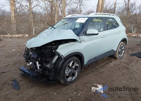 2026 Hyundai Venue Sel из США, поврежденный, VIN KMHRC8A39TU437350